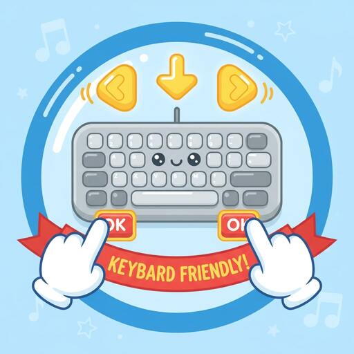 Keyboard navigation icon