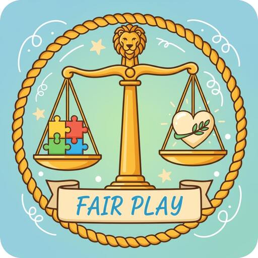 Fair play scales icon
