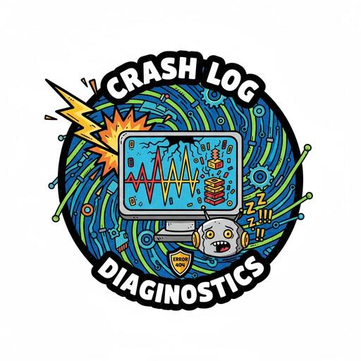 Crash log badge